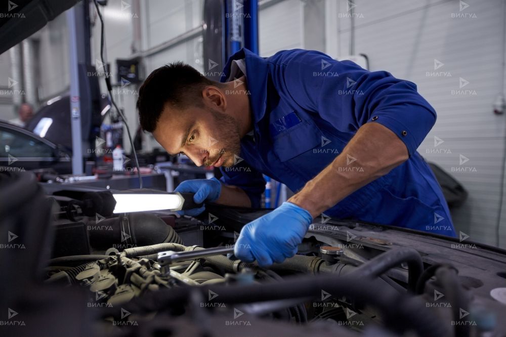 Установка защиты картера BMW